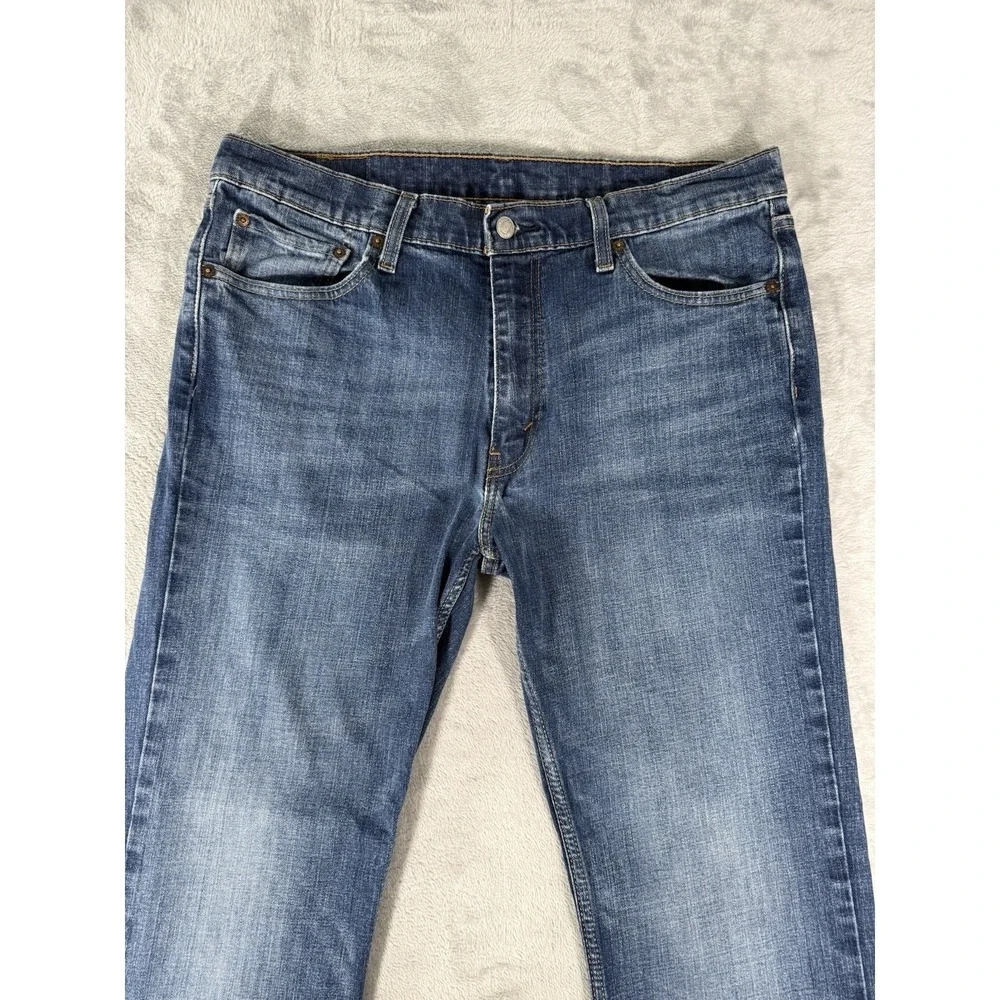 Levis 527 Jeans Men's 36x32 Blue Denim Bootcut Western